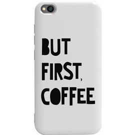 Придбати Чехол-накладка TOTO Pure TPU 2mm Print Case Xiaomi Redmi Go #41 First Coffee White, image , характеристики, відгуки