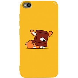 Купить Чехол-накладка TOTO Pure TPU 2mm Print Case Xiaomi Redmi Go #31 Korgi Yellow, фото , характеристики, отзывы