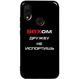 Купить Чехол-накладка TOTO Pure TPU 2mm Print Case Xiaomi Redmi 7 #22 Sex Black, фото , характеристики, отзывы