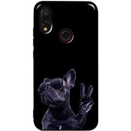 Придбати Чехол-накладка TOTO Pure TPU 2mm Print Case Xiaomi Redmi 7 #80 Cooldog Black, image , характеристики, відгуки