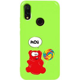 Купить Чехол-накладка TOTO Pure TPU 2mm Print Case Xiaomi Redmi 7 #14 Valera Candy Green, фото , характеристики, отзывы
