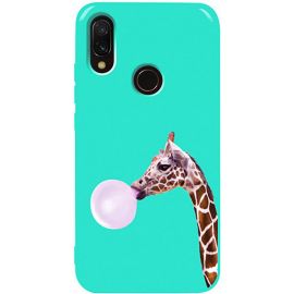 Купить Чехол-накладка TOTO Pure TPU 2mm Print Case Xiaomi Redmi 7 #37 Giraff Gum Mint, фото , характеристики, отзывы