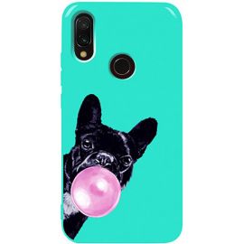 Придбати Чехол-накладка TOTO Pure TPU 2mm Print Case Xiaomi Redmi 7 #75 Bubbledog Mint, image , характеристики, відгуки