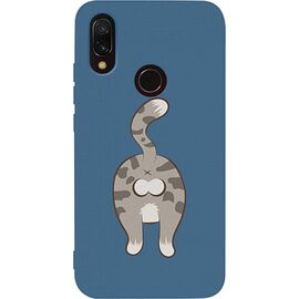 Купить Чехол-накладка TOTO Matt TPU 2mm Print Case Xiaomi Redmi 7 #62 Catzad Navy Blue, фото , характеристики, отзывы