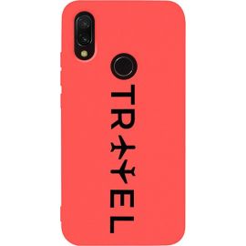 Придбати Чехол-накладка TOTO Matt TPU 2mm Print Case Xiaomi Redmi 7 #45 Travel Orange, image , характеристики, відгуки
