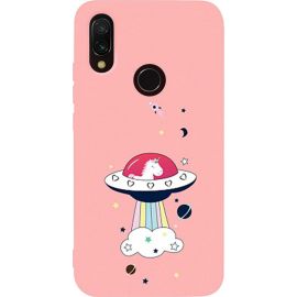 Купить Чехол-накладка TOTO Matt TPU 2mm Print Case Xiaomi Redmi 7 #17 Ufo Pink, фото , характеристики, отзывы