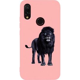 Придбати Чехол-накладка TOTO Matt TPU 2mm Print Case Xiaomi Redmi 7 #36 Blacklion Pink, image , характеристики, відгуки