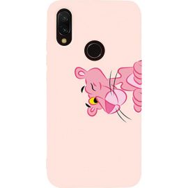 Купить Чехол-накладка TOTO Matt TPU 2mm Print Case Xiaomi Redmi 7 #54 Pink Pantera Sand pink, фото , характеристики, отзывы