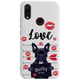 Купить Чехол-накладка TOTO Pure TPU 2mm Print Case Xiaomi Redmi 7 #39 Dog Kiss White, фото , характеристики, отзывы