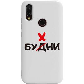 Купить Чехол-накладка TOTO Pure TPU 2mm Print Case Xiaomi Redmi 7 #73 Buhni White, фото , характеристики, отзывы