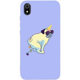 Придбати Чехол-накладка TOTO Matt TPU 2mm Print Case Xiaomi Redmi 7A #77 Kakedog Light Purple, image , характеристики, відгуки