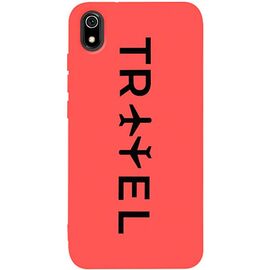 Придбати Чехол-накладка TOTO Matt TPU 2mm Print Case Xiaomi Redmi 7A #45 Travel Orange, image , характеристики, відгуки