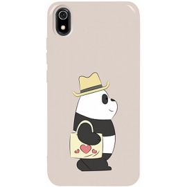Купить Чехол-накладка TOTO Pure TPU 2mm Print Case Xiaomi Redmi 7A #69 Pandabag Stone, фото , характеристики, отзывы
