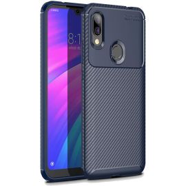 Купить Чехол-накладка TOTO TPU Carbon Fiber 1,5mm Case Xiaomi Redmi 7 Dark Blue, фото , характеристики, отзывы