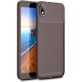 Купить Чехол-накладка TOTO TPU Carbon Fiber 1,5mm Case Xiaomi Redmi 7A Coffee, фото , характеристики, отзывы