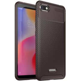 Придбати Чехол-накладка TOTO TPU Carbon Fiber 1,5mm Case Xiaomi Redmi 6A Coffee, image , характеристики, відгуки