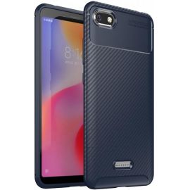 Придбати Чехол-накладка TOTO TPU Carbon Fiber 1,5mm Case Xiaomi Redmi 6A Dark Blue, image , характеристики, відгуки