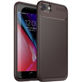 Купить Чехол-накладка TOTO TPU Carbon Fiber 1,5mm Case Apple iPhone 7/8/SE 2020 Coffee, фото , характеристики, отзывы