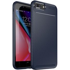 Купить Чехол-накладка TOTO TPU Carbon Fiber 1,5mm Case Apple iPhone 7 Plus/8 Plus Dark Blue, фото , характеристики, отзывы