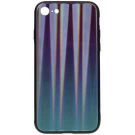 Купить Чехол-накладка TOTO Aurora Print Glass Case Apple iPhone 7/8/SE 2020 Blue, фото , характеристики, отзывы