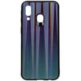 Купить Чехол-накладка TOTO Aurora Print Glass Case Samsung Galaxy A40 Blue, фото , характеристики, отзывы