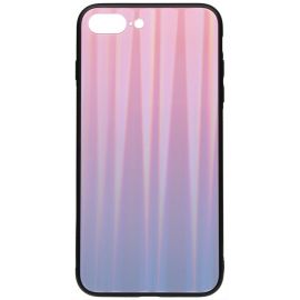 Купить Чехол-накладка TOTO Aurora Print Glass Case Apple iPhone 7 Plus/8 Plus Lilac, фото , характеристики, отзывы