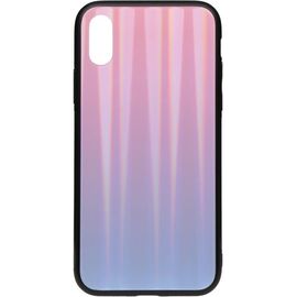 Придбати Чехол-накладка TOTO Aurora Print Glass Case Apple iPhone XS Max Lilac, image , характеристики, відгуки