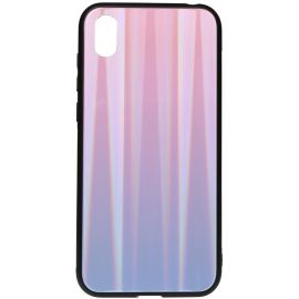Купить Чехол-накладка TOTO Aurora Print Glass Case Huawei Y5 2019 Lilac, фото , характеристики, отзывы