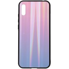 Купить Чехол-накладка TOTO Aurora Print Glass Case Huawei Y6 2019 Lilac, фото , характеристики, отзывы