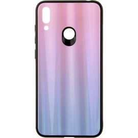 Купить Чехол-накладка TOTO Aurora Print Glass Case Huawei Y7 2019 Lilac, фото , характеристики, отзывы