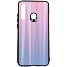 Придбати Чехол-накладка TOTO Aurora Print Glass Case Huawei P Smart+ 2019 Lilac, image , характеристики, відгуки