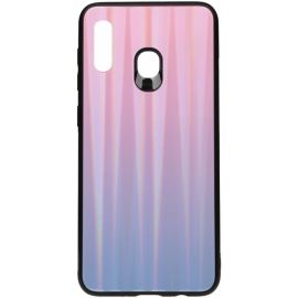 Купить Чехол-накладка TOTO Aurora Print Glass Case Samsung Galaxy A20/A30 Lilac, фото , характеристики, отзывы