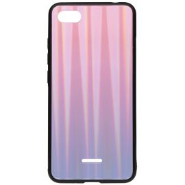 Купить Чехол-накладка TOTO Aurora Print Glass Case Xiaomi Redmi 6A Lilac, фото , характеристики, отзывы