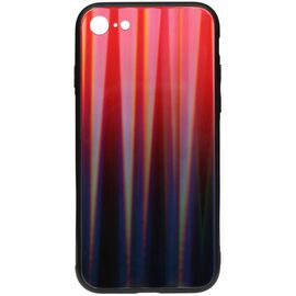 Придбати Чехол-накладка TOTO Aurora Print Glass Case Apple iPhone 7/8/SE 2020 Red, image , характеристики, відгуки