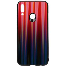 Купить Чехол-накладка TOTO Aurora Print Glass Case Huawei P Smart 2019 Red, фото , характеристики, отзывы
