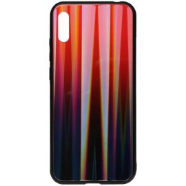 Придбати Чехол-накладка TOTO Aurora Print Glass Case Huawei Y6 2019 Red, image , характеристики, відгуки