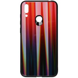 Купить Чехол-накладка TOTO Aurora Print Glass Case Huawei Y7 2019 Red, фото , характеристики, отзывы