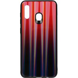 Купить Чехол-накладка TOTO Aurora Print Glass Case Samsung Galaxy A20/A30 Red, фото , характеристики, отзывы