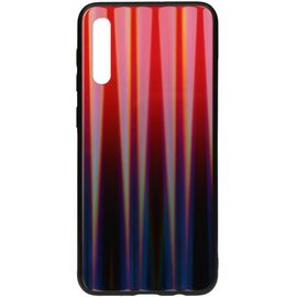 Придбати Чехол-накладка TOTO Aurora Print Glass Case Samsung Galaxy A30s/A50/A50s Red, image , характеристики, відгуки
