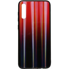 Купить Чехол-накладка TOTO Aurora Print Glass Case Samsung Galaxy A70 Red, фото , характеристики, отзывы