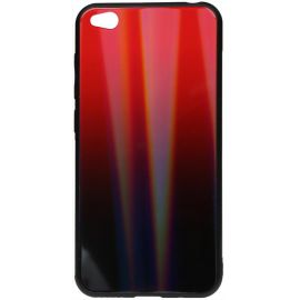 Придбати Чехол-накладка TOTO Aurora Print Glass Case Xiaomi Redmi Go Red, image , характеристики, відгуки