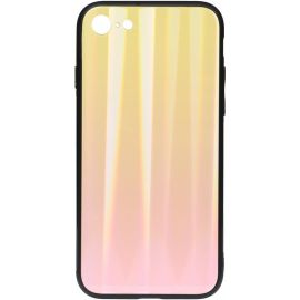 Купить Чехол-накладка TOTO Aurora Print Glass Case Apple iPhone 6/6S Pink, фото , характеристики, отзывы