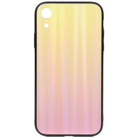 Купить Чехол-накладка TOTO Aurora Print Glass Case Apple iPhone XR Pink, фото , характеристики, отзывы