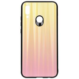Купить Чехол-накладка TOTO Aurora Print Glass Case Huawei P Smart 2019 Pink, фото , характеристики, отзывы