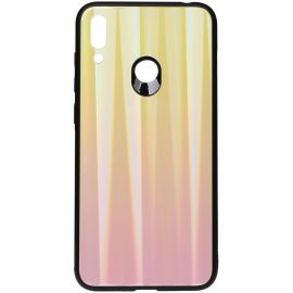 Купить Чехол-накладка TOTO Aurora Print Glass Case Huawei Y7 2019 Pink, фото , характеристики, отзывы