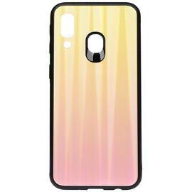 Купить Чехол-накладка TOTO Aurora Print Glass Case Samsung Galaxy A40 Pink, фото , характеристики, отзывы