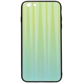 Придбати Чехол-накладка TOTO Aurora Print Glass Case Apple iPhone 6 Plus/6S Plus Green, image , характеристики, відгуки