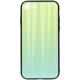 Купить Чехол-накладка TOTO Aurora Print Glass Case Apple iPhone 7/8/SE 2020 Green, фото , характеристики, отзывы