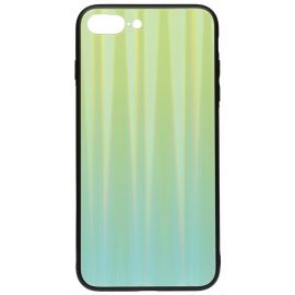 Купить Чехол-накладка TOTO Aurora Print Glass Case Apple iPhone 7 Plus/8 Plus Green, фото , характеристики, отзывы