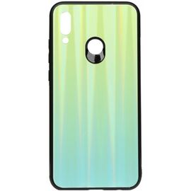 Купить Чехол-накладка TOTO Aurora Print Glass Case Huawei P Smart 2019 Green, фото , характеристики, отзывы